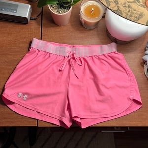 Pink under armour Size S loose shorts